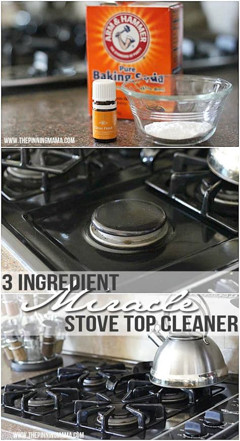 best natural stove top cleaner